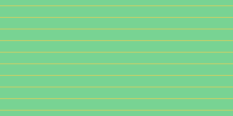 #f3cd4e, #78d393 horizontal lines, thirty-eight pixels wide, two pixels apart