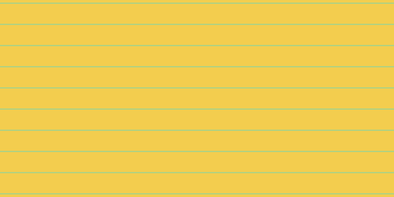 #f3cd4e, #99d393 horizontal lines, two pixels wide, forty-one pixels apart