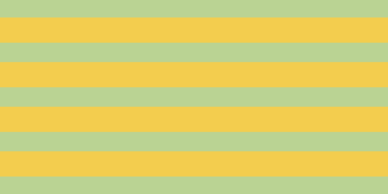 #f3cd4e, #bad393 horizontal lines, forty pixels wide, fifty-two pixels apart