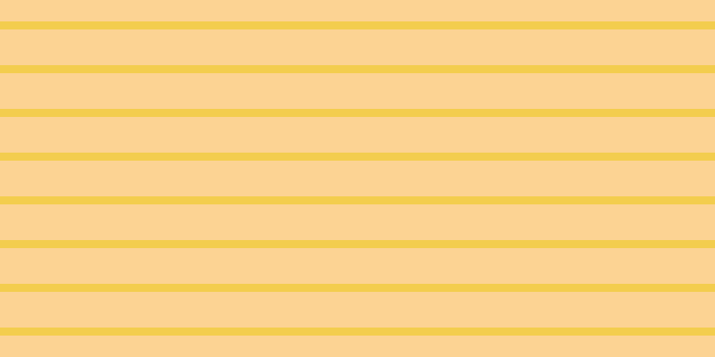 #f3cd4e, #fcd393 horizontal lines, forty pixels wide, nine pixels apart