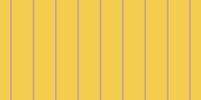#f3cd4e, #caa393 vertical lines, seven pixels wide, eighty-two pixels apart