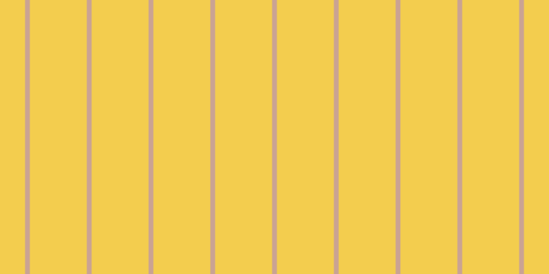 #f3cd4e, #caa393 vertical lines, seven pixels wide, eighty-three pixels apart