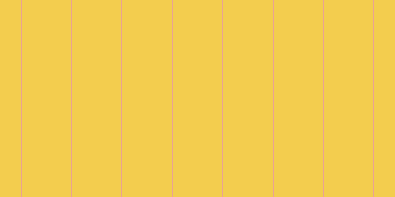 #f3cd4e, #eba393 vertical lines, two pixels wide, one hundred pixels apart