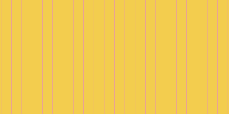 #f3cd4e, #eba393 vertical lines, two pixels wide, thirty-four pixels apart