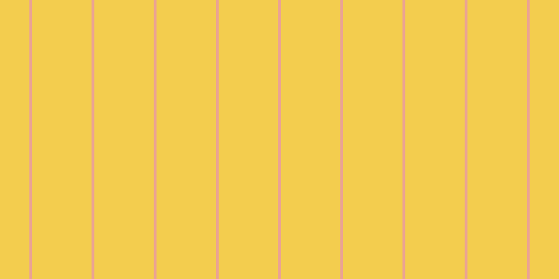 #f3cd4e, #eba393 vertical lines, four pixels wide, eighty-five pixels apart