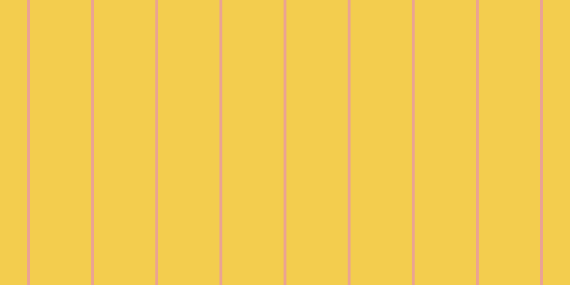 #f3cd4e, #eba393 vertical lines, four pixels wide, eighty-six pixels apart