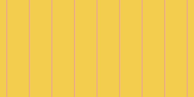#f3cd4e, #eba393 vertical lines, four pixels wide, eighty-nine pixels apart