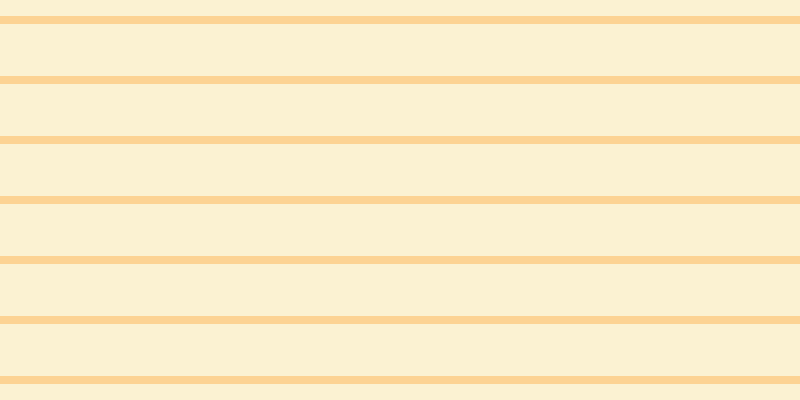 #f3cd4e (25%), #fcd393 horizontal lines, eight pixels wide, fifty-two pixels apart