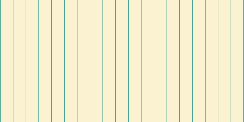 #f3cd4e (25%), #46a393 vertical lines, two pixels wide, forty pixels apart