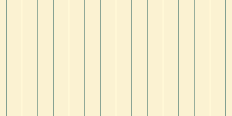 #f3cd4e (25%), #88a393 vertical lines, two pixels wide, fifty-two pixels apart