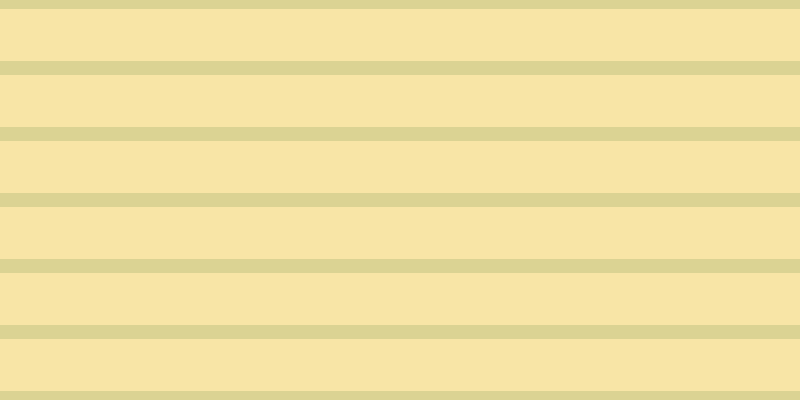 #f3cd4e (50%), #dbd393 horizontal lines, fourteen pixels wide, fifty-two pixels apart