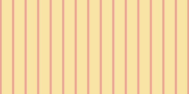#f3cd4e (50%), #eba393 vertical lines, nine pixels wide, forty-four pixels apart