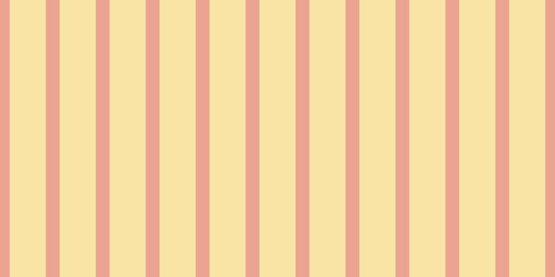 #f3cd4e (50%), #eba393 vertical lines, twenty pixels wide, fifty-two pixels apart