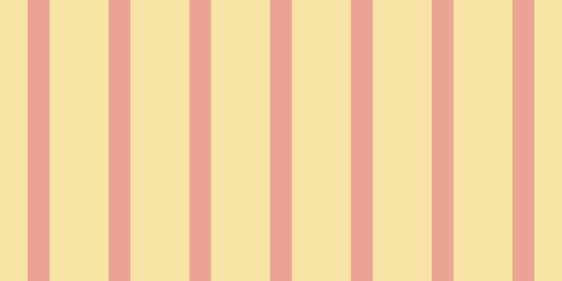 #f3cd4e (50%), #eba393 vertical lines, thirty-one pixels wide, eighty-four pixels apart