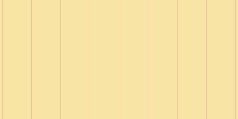 #f3cd4e (50%), #eba393 vertical lines, one pixels wide, ninety-seven pixels apart