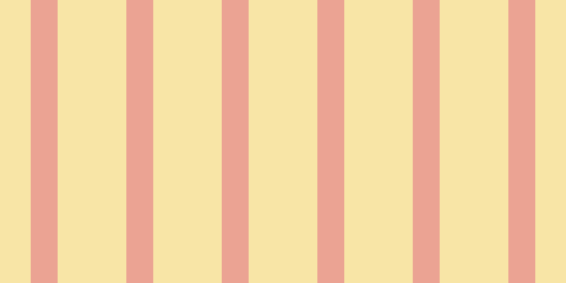 #f3cd4e (50%), #eba393 vertical lines, thirty-eight pixels wide, ninety-seven pixels apart