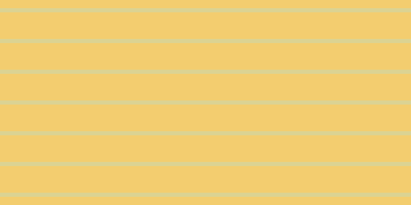 #f3cd6f, #dbd393 horizontal lines, eight pixels wide, fifty-two pixels apart