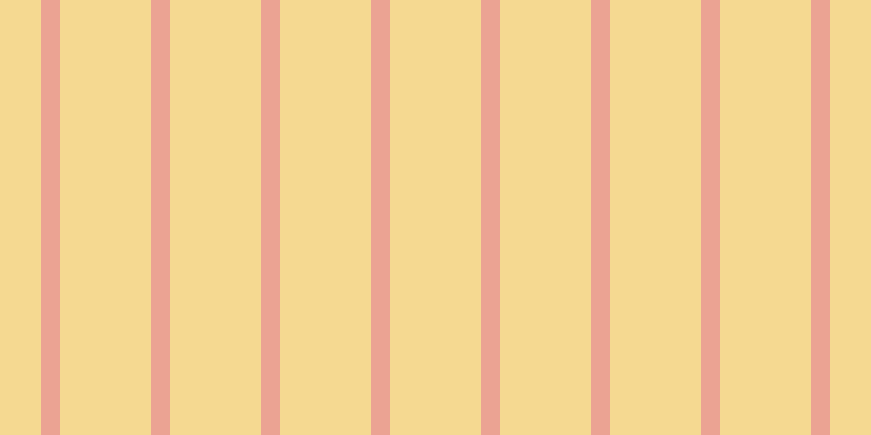 #f3cd6f (75%), #eba393 vertical lines, seventeen pixels wide, eighty-four pixels apart