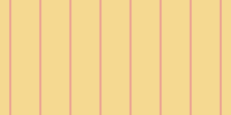 #f3cd6f (75%), #eba393 vertical lines, seven pixels wide, ninety-seven pixels apart