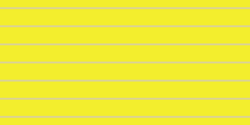 #f3ee2d, #dbd393 horizontal lines, six pixels wide, fifty-two pixels apart