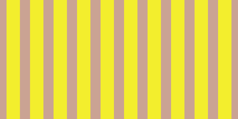 #f3ee2d, #caa393 vertical lines, thirty-four pixels wide, forty-five pixels apart