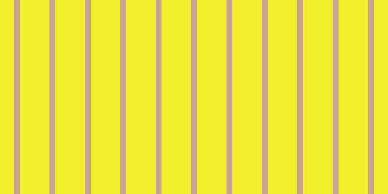 #f3ee2d, #caa393 vertical lines, twelve pixels wide, sixty-one pixels apart