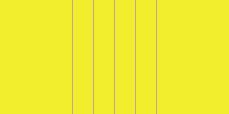 #f3ee2d, #caa393 vertical lines, two pixels wide, seventy-one pixels apart
