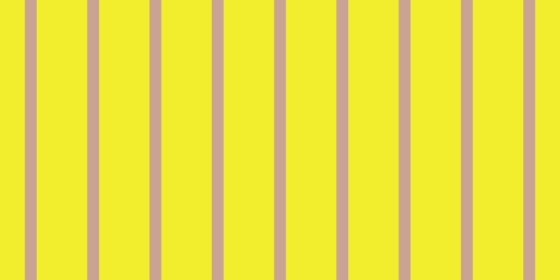 #f3ee2d, #caa393 vertical lines, seventeen pixels wide, seventy-two pixels apart