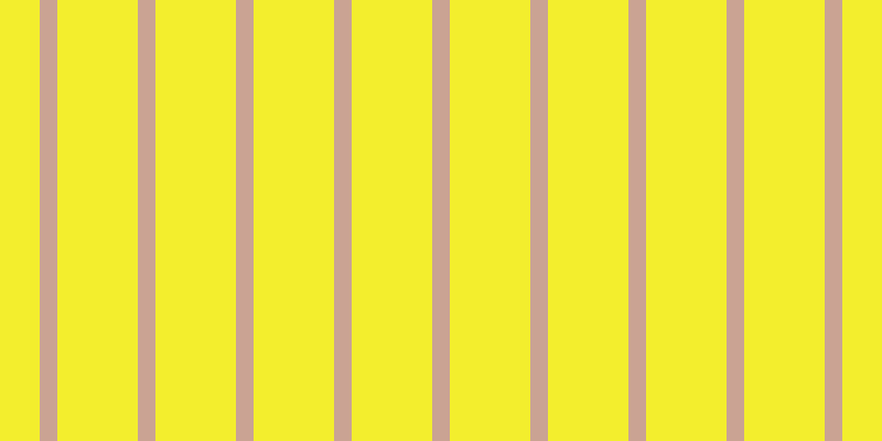 #f3ee2d, #caa393 vertical lines, sixteen pixels wide, seventy-three pixels apart