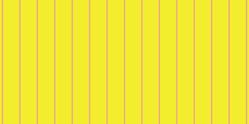 #f3ee2d, #eba393 vertical lines, four pixels wide, fifty-two pixels apart