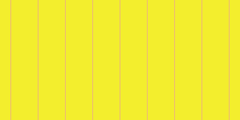 #f3ee2d, #eba393 vertical lines, two pixels wide, eighty-nine pixels apart
