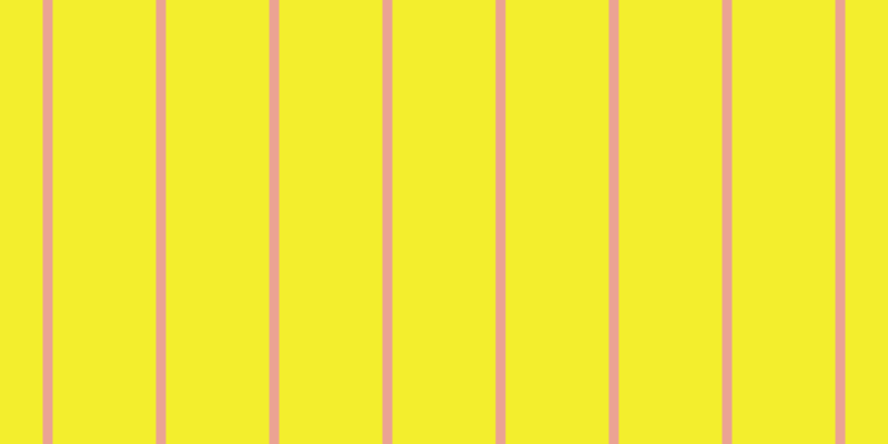 #f3ee2d, #eba393 vertical lines, nine pixels wide, ninety-three pixels apart