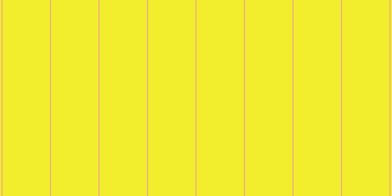 #f3ee2d, #eba393 vertical lines, two pixels wide, ninety-seven pixels apart