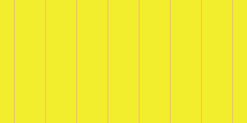 #f3ee2d, #eba393 vertical lines, two pixels wide, ninety-nine pixels apart