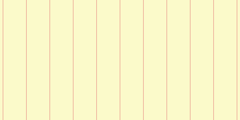 #f3ee2d (25%), #eba393 vertical lines, two pixels wide, seventy-six pixels apart