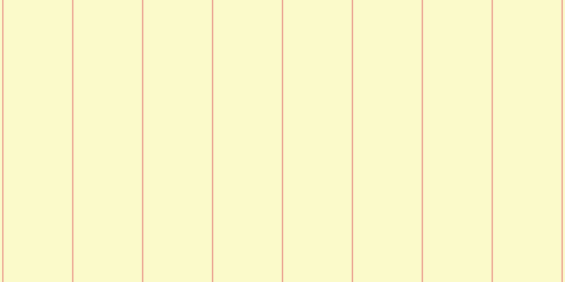 #f3ee2d (25%), #eba393 vertical lines, two pixels wide, ninety-seven pixels apart