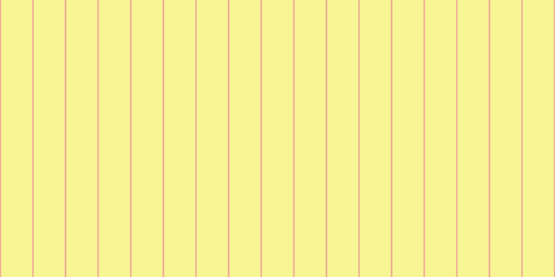 #f3ee2d (50%), #eba393 vertical lines, two pixels wide, forty-five pixels apart