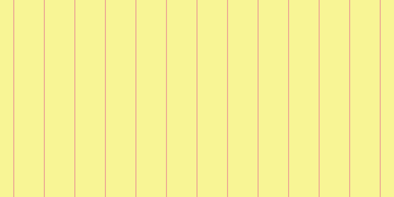 #f3ee2d (50%), #eba393 vertical lines, two pixels wide, sixty pixels apart
