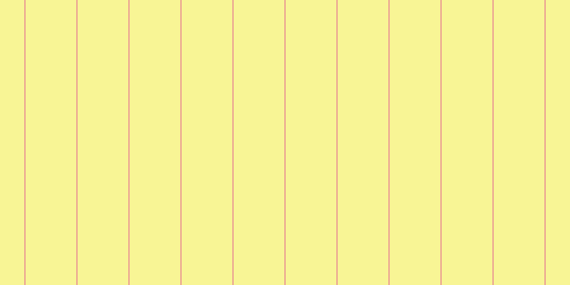 #f3ee2d (50%), #eba393 vertical lines, two pixels wide, seventy-one pixels apart