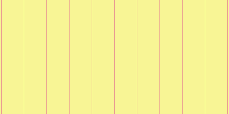 #f3ee2d (50%), #eba393 vertical lines, two pixels wide, seventy-seven pixels apart