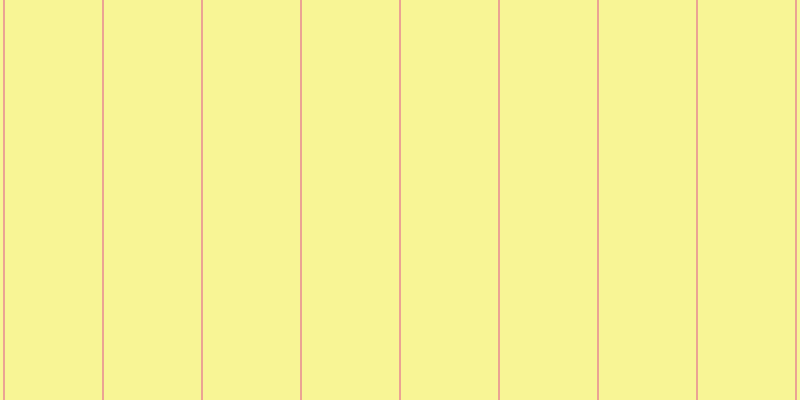 #f3ee2d (50%), #eba393 vertical lines, two pixels wide, ninety-seven pixels apart