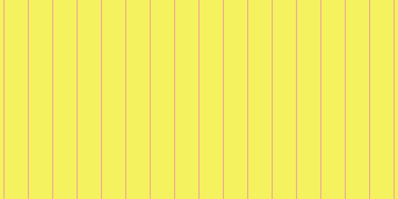 #f3ee2d (75%), #eba393 vertical lines, two pixels wide, forty-seven pixels apart