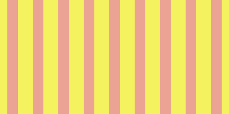 #f3ee2d (75%), #eba393 vertical lines, thirty-seven pixels wide, fifty-two pixels apart