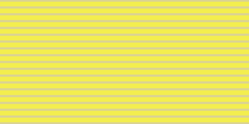 #f3ee4e, #dbd393 horizontal lines, seven pixels wide, fifteen pixels apart