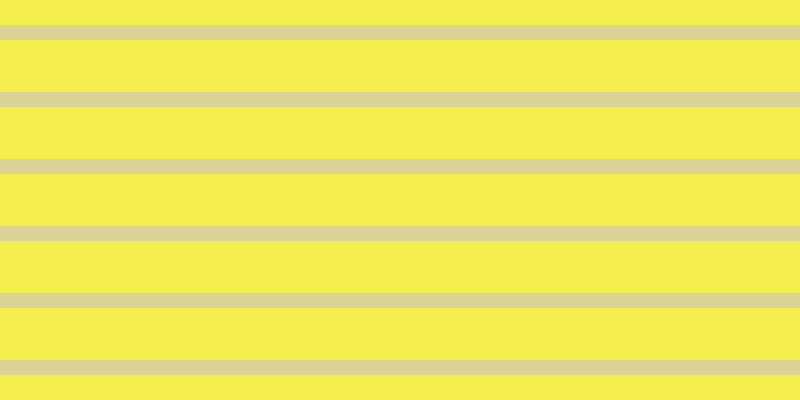 #f3ee4e, #dbd393 horizontal lines, fifteen pixels wide, fifty-two pixels apart