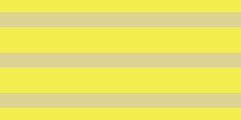 #f3ee4e, #dbd393 horizontal lines, fifty pixels wide, eighty-four pixels apart