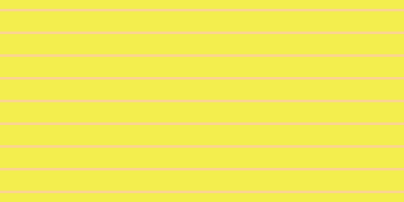 #f3ee4e, #fcd393 horizontal lines, five pixels wide, forty pixels apart
