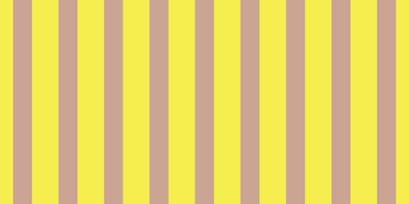 #f3ee4e, #caa393 vertical lines, thirty-seven pixels wide, fifty-two pixels apart