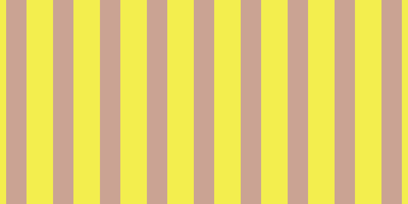 #f3ee4e, #caa393 vertical lines, forty pixels wide, fifty-two pixels apart