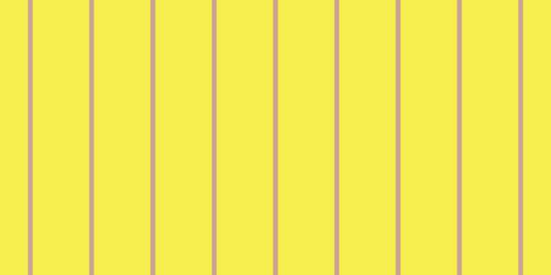 #f3ee4e, #caa393 vertical lines, seven pixels wide, eighty-two pixels apart